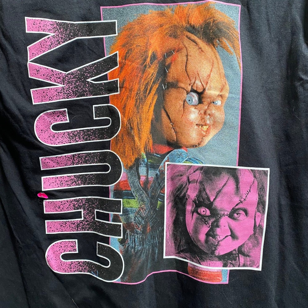 Chucky 100% Cotton T Shirt Unisex Scary Horror‎ Graphic Print New Medium